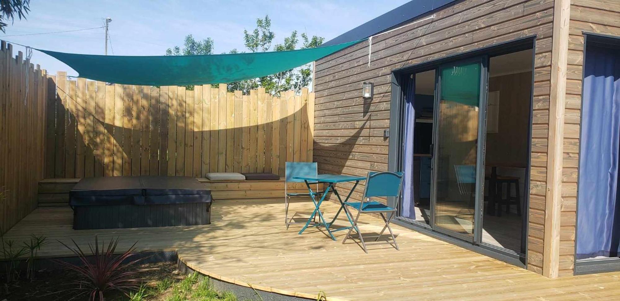Studio De Jardin Au Calme Энбон Экстерьер фото